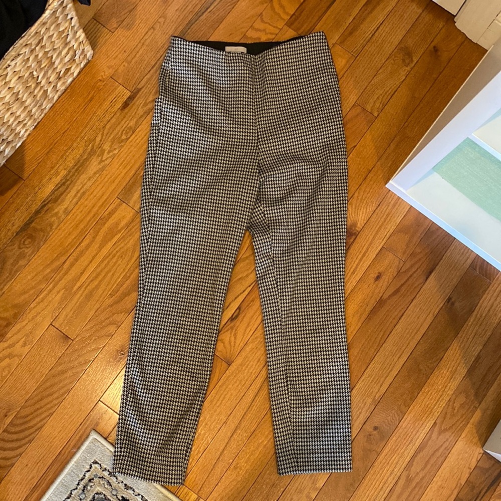 H&M houndstooth skinny pants